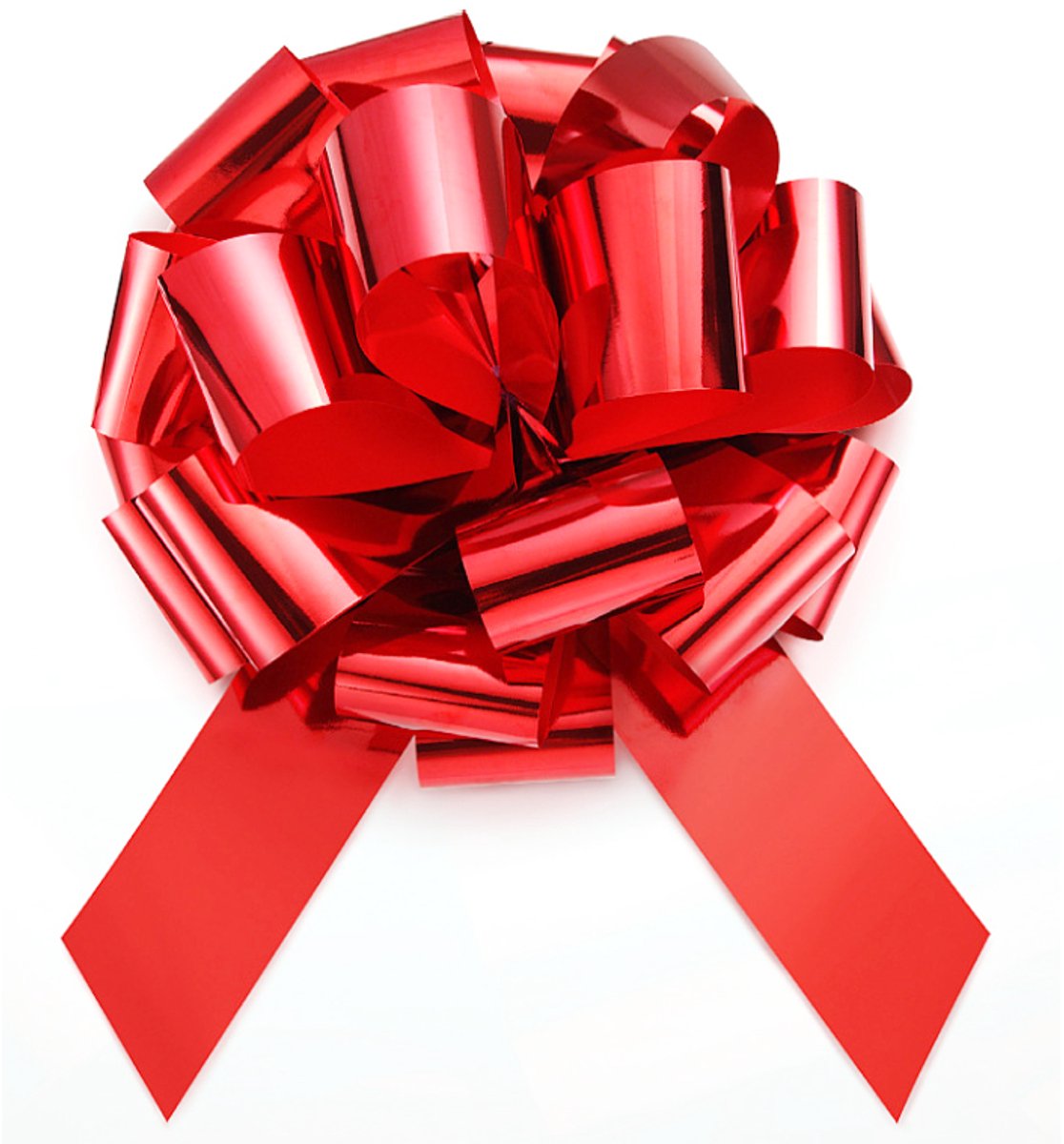 Joya Party® Roden Cadeaustrik 30 cm | Grote Luxe Herbruikbare Geschenkstrik | Cadeaudecoratie voor Verjaardag, Babyshower & Bruiloft | Rood